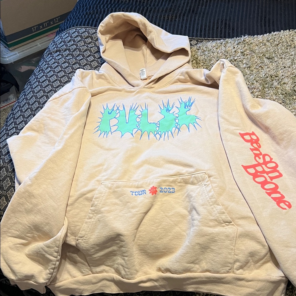 Cream Graphic Benson BOone Hoodie Jacket - Tour 2023